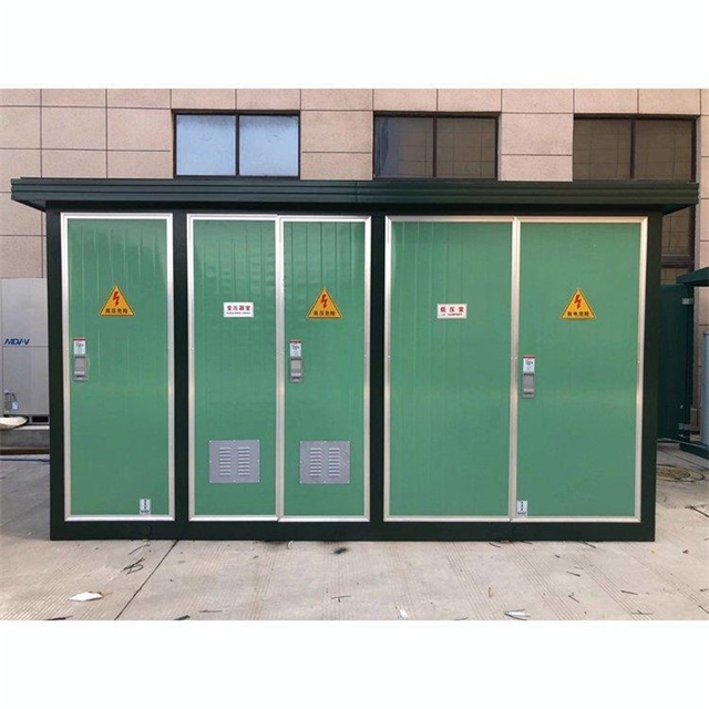 柯坪1600KVA欧式箱式变压器